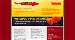 Desktop Screenshot of carpetsdirecthalifax.co.uk